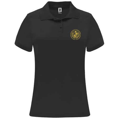 Monzha sportowa koszulka damska polo z krótkim rękawem 150 g/m²