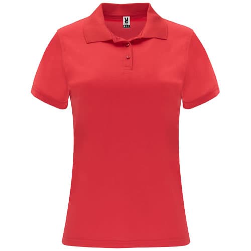 Monzha sportowa koszulka damska polo z krótkim rękawem 150 g/m²