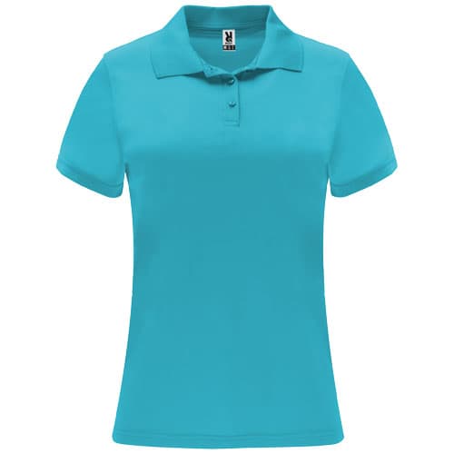 Monzha sportowa koszulka damska polo z krótkim rękawem 150 g/m²