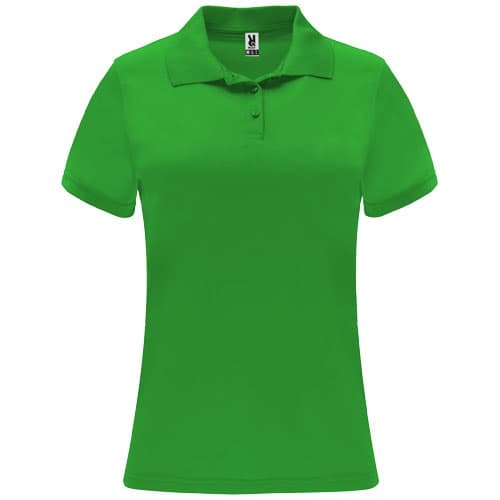 Monzha sportowa koszulka damska polo z krótkim rękawem 150 g/m²