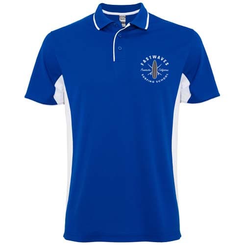 Montmelo koszulka polo unisex z krótkim rękawem 150 g/m²