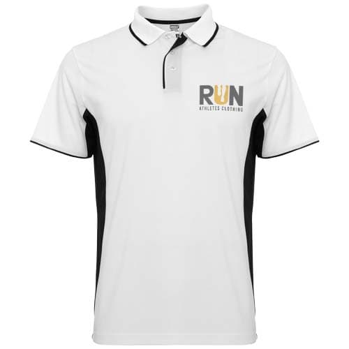 Montmelo koszulka polo unisex z krótkim rękawem 150 g/m²