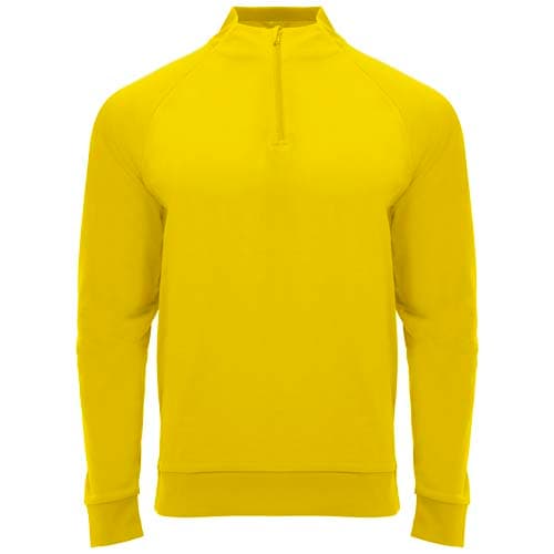 Epiro bluza unisex z długim rękawem i zamkiem błyskawicznym 1/4 200 g/m²