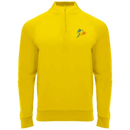 Epiro bluza unisex z długim rękawem i zamkiem błyskawicznym 1/4 200 g/m²