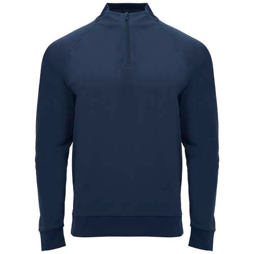 Epiro bluza unisex z długim rękawem i zamkiem błyskawicznym 1/4 200 g/m²