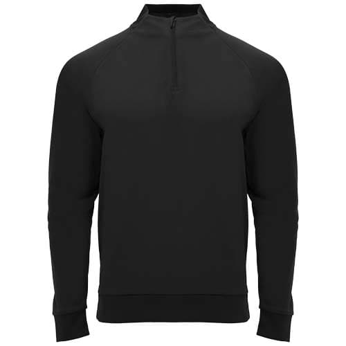 Epiro bluza unisex z długim rękawem i zamkiem błyskawicznym 1/4 200 g/m²