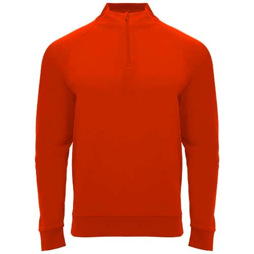 Epiro bluza unisex z długim rękawem i zamkiem błyskawicznym 1/4 200 g/m²