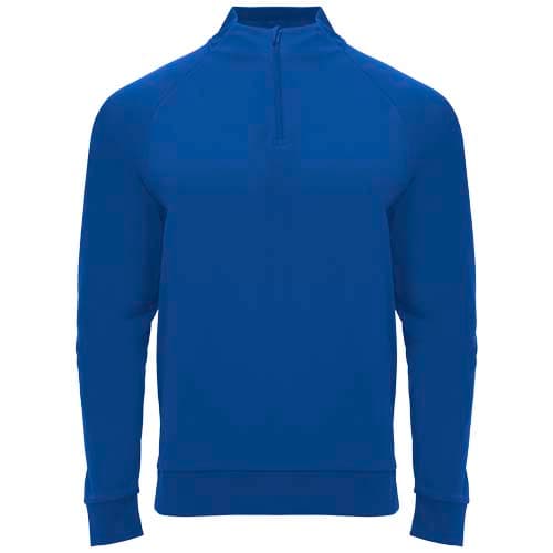 Epiro bluza unisex z długim rękawem i zamkiem błyskawicznym 1/4 200 g/m²
