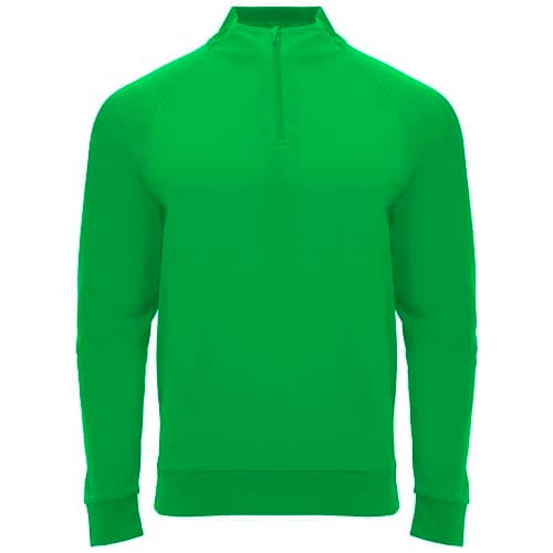 Epiro bluza unisex z długim rękawem i zamkiem błyskawicznym 1/4 200 g/m²