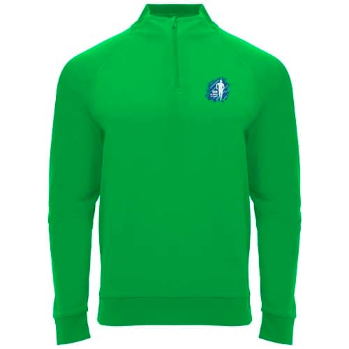 Epiro bluza unisex z długim rękawem i zamkiem błyskawicznym 1/4 200 g/m²