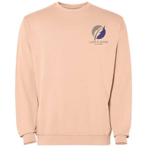 Jaya sweter unisex z okrągłym dekoltem 250 g/m²