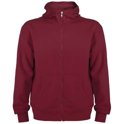 Montblanc bluza unisex z kapturem z suwakiem na całej długości 280 g/m²