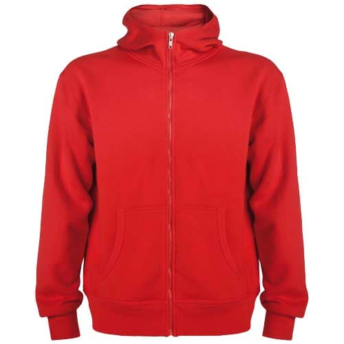 Montblanc bluza unisex z kapturem z suwakiem na całej długości 280 g/m²