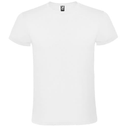 Atomic koszulka unisex z krótkim rękawem 150 g/m²