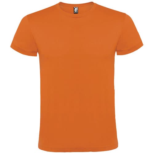 Atomic koszulka unisex z krótkim rękawem 150 g/m²