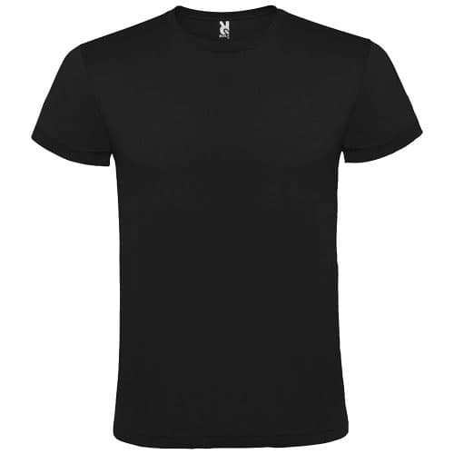 Atomic koszulka unisex z krótkim rękawem 150 g/m²