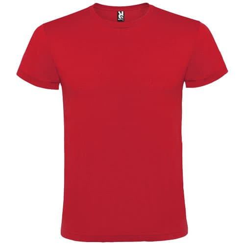 Atomic koszulka unisex z krótkim rękawem 150 g/m²