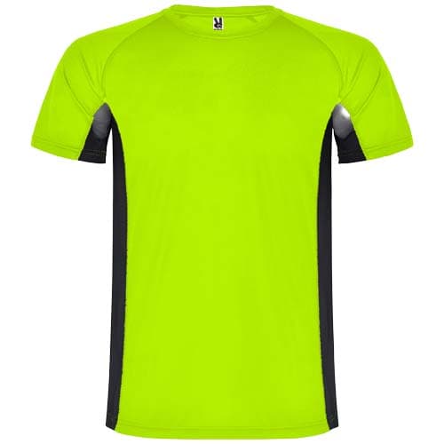 Shanghai sportowa koszulka męska z krótkim rękawem 140 g/m²