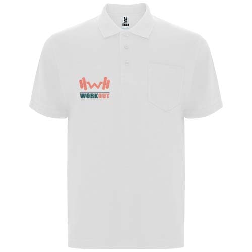 Centauro Premium koszulka polo unisex z krótkim rękawem 220 g/m²