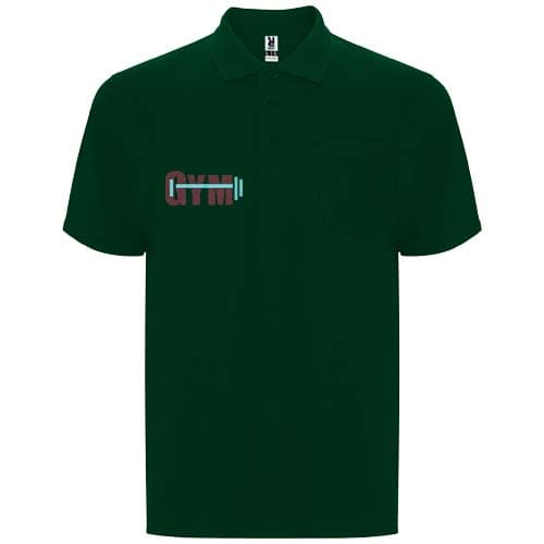 Centauro Premium koszulka polo unisex z krótkim rękawem 220 g/m²