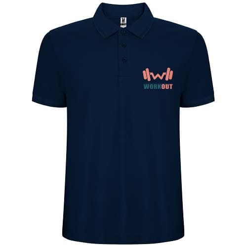 Pegaso Premium koszulka męska polo z krótkim rękawem 220 g/m²