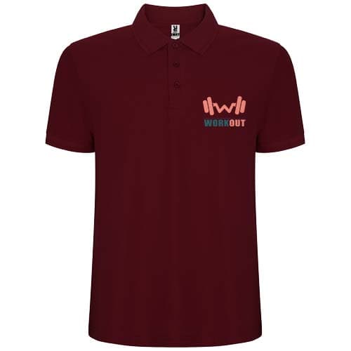 Pegaso Premium koszulka męska polo z krótkim rękawem 220 g/m²