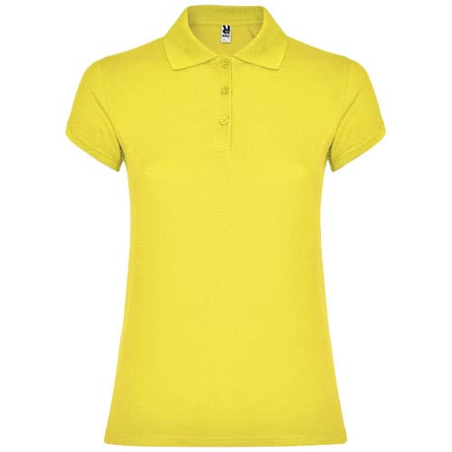 Star koszulka damska polo z krótkim rękawem 200 g/m²