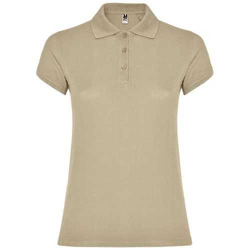 Star koszulka damska polo z krótkim rękawem 200 g/m²