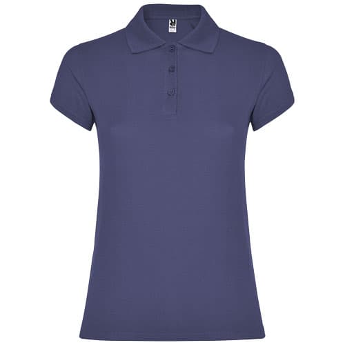 Star koszulka damska polo z krótkim rękawem 200 g/m²