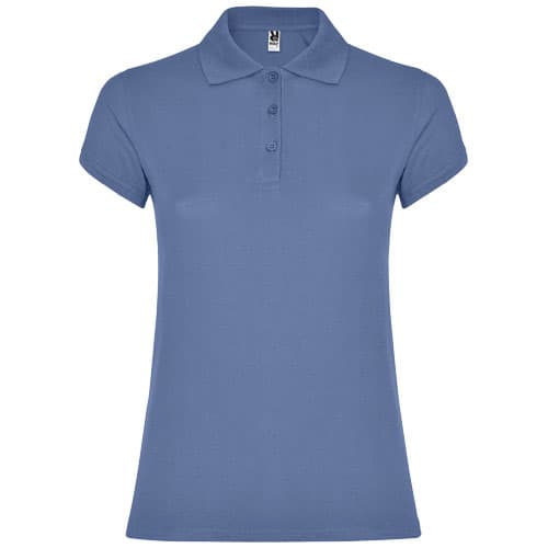 Star koszulka damska polo z krótkim rękawem 200 g/m²