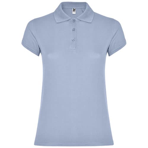 Star koszulka damska polo z krótkim rękawem 200 g/m²