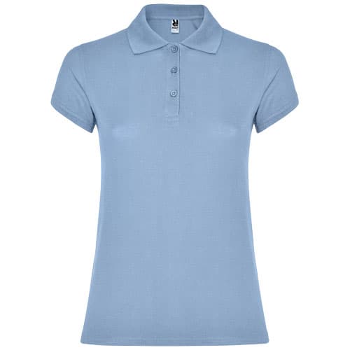 Star koszulka damska polo z krótkim rękawem 200 g/m²
