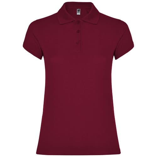 Star koszulka damska polo z krótkim rękawem 200 g/m²