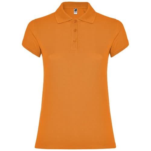 Star koszulka damska polo z krótkim rękawem 200 g/m²