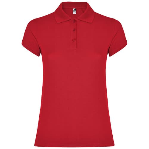 Star koszulka damska polo z krótkim rękawem 200 g/m²