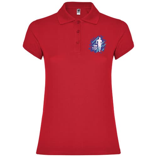 Star koszulka damska polo z krótkim rękawem 200 g/m²