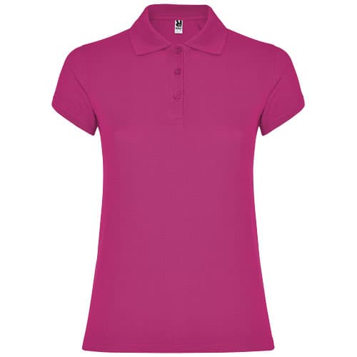 Star koszulka damska polo z krótkim rękawem 200 g/m²