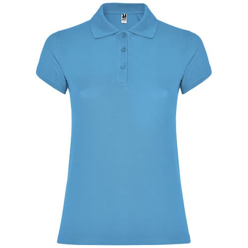 Star koszulka damska polo z krótkim rękawem 200 g/m²