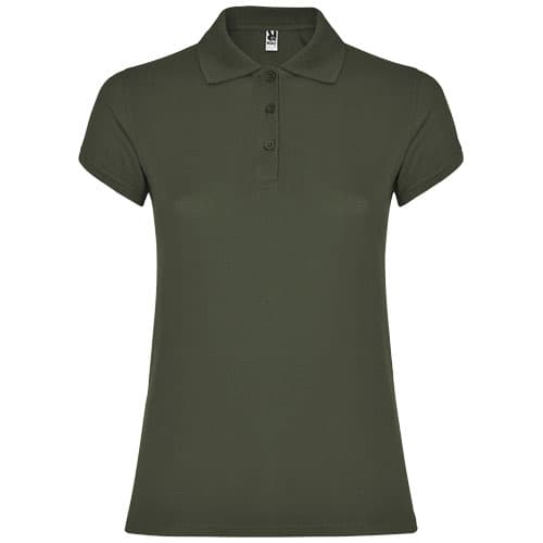 Star koszulka damska polo z krótkim rękawem 200 g/m²