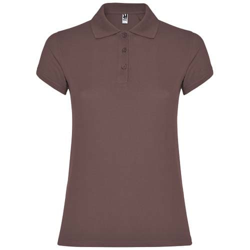 Star koszulka damska polo z krótkim rękawem 200 g/m²