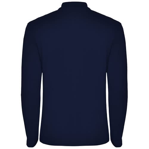 Estrella koszulka męska polo z długim rękawem 220 g/m²
