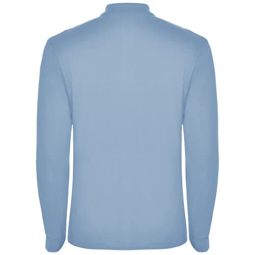 Estrella koszulka męska polo z długim rękawem 220 g/m²