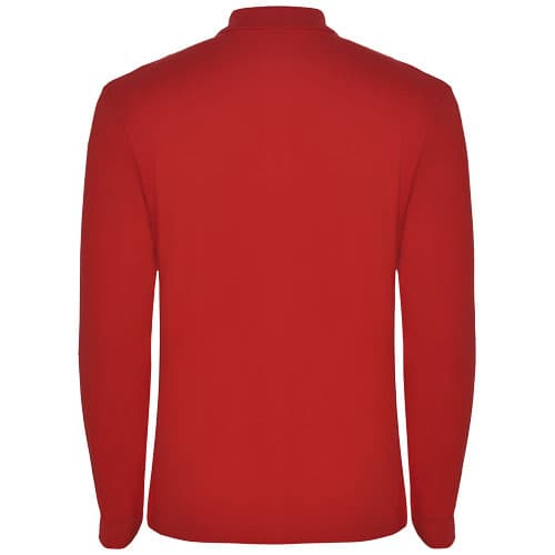 Estrella koszulka męska polo z długim rękawem 220 g/m²