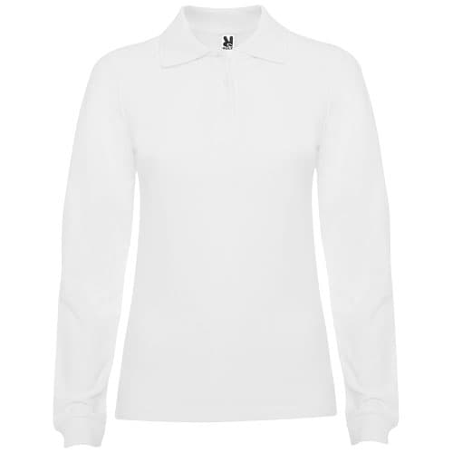 Estrella koszulka damska polo z długim rękawem 220 g/m²