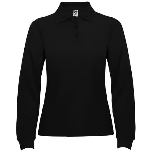 Estrella koszulka damska polo z długim rękawem 220 g/m²