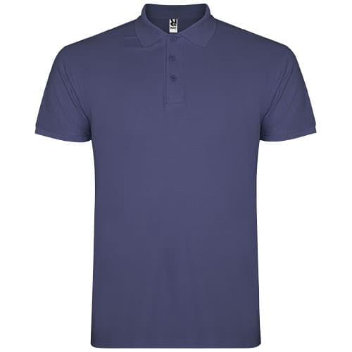 Star koszulka męska polo z krótkim rękawem 200 g/m²