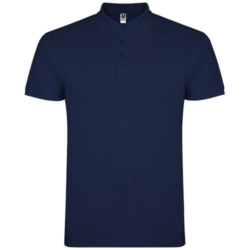 Star koszulka męska polo z krótkim rękawem 200 g/m²