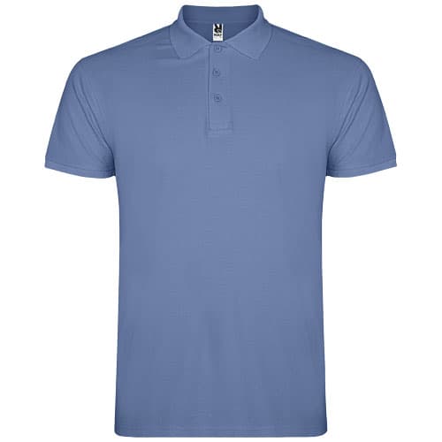 Star koszulka męska polo z krótkim rękawem 200 g/m²