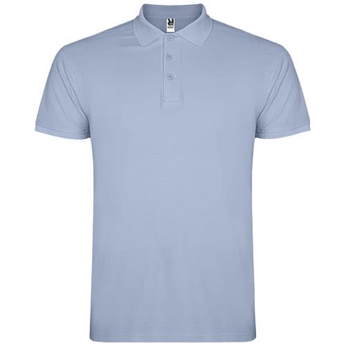 Star koszulka męska polo z krótkim rękawem 200 g/m²