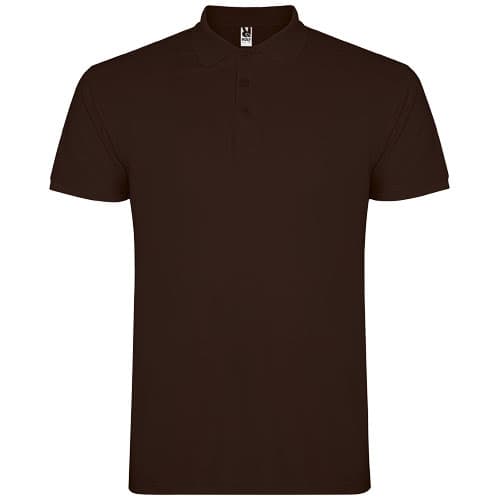 Star koszulka męska polo z krótkim rękawem 200 g/m²
